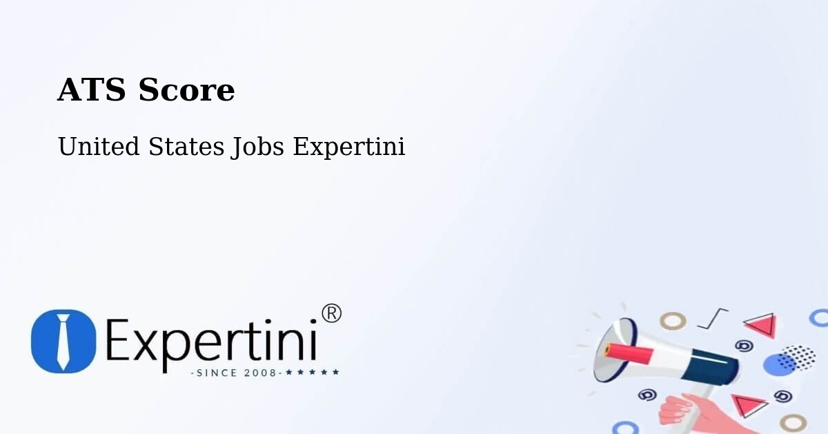 Resume ATS Score & Job Description Match Tool – Perris - United States Jobs Expertini